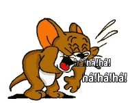 Gif animé rire Tom et Jerry